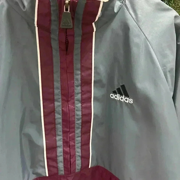Vintage Adidas 1/2  Zip Light Jacket Medium - Picture 4 of 6